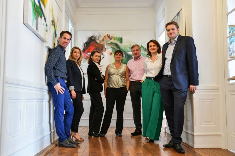 photo de groupe pour entreprise proche de lyon 2