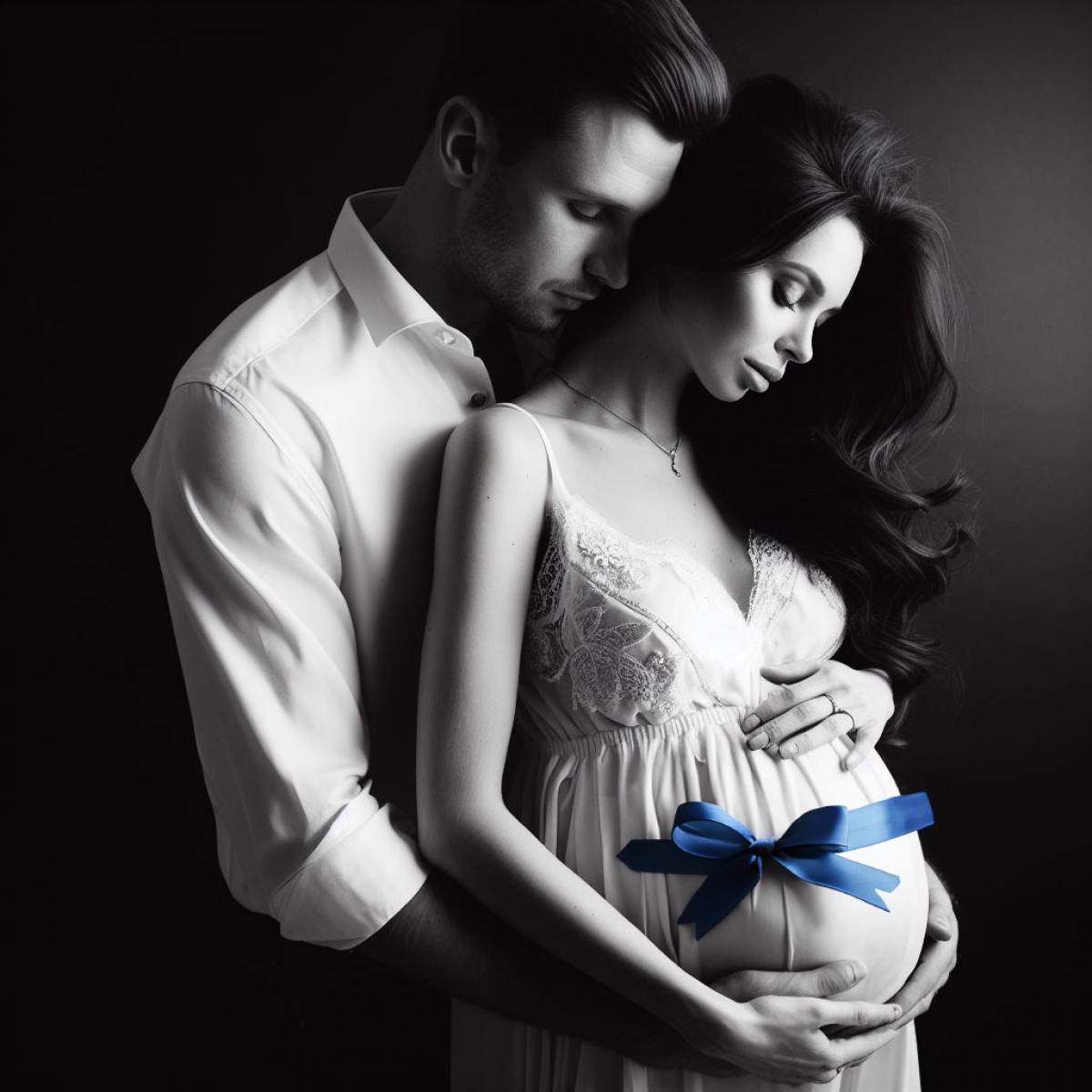 offrir un shooting photo de grossesse en solo en couple ou en famille pas loin de lyon 7